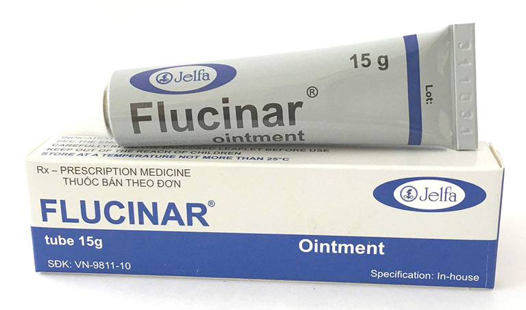 Thuốc bôi trị ngứa ngoài da cho bà bầu Flucinar