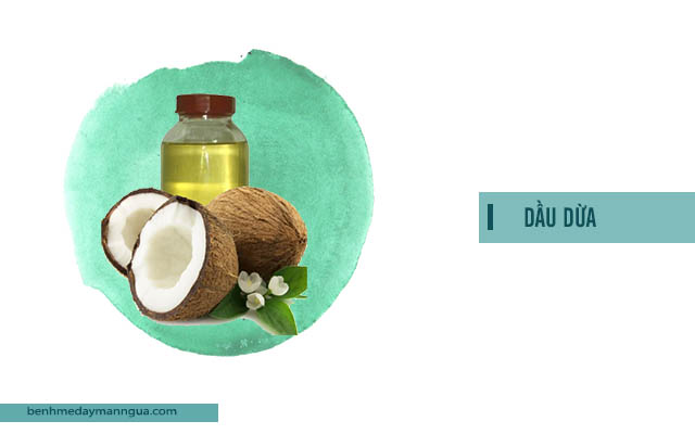 Bài thuốc trị ngứa ngoài da bằng dầu dừa