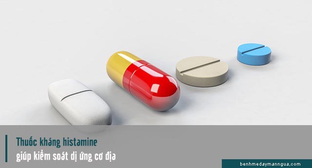 chữa dị ứng cơ địa bằng thuốc kháng histamine