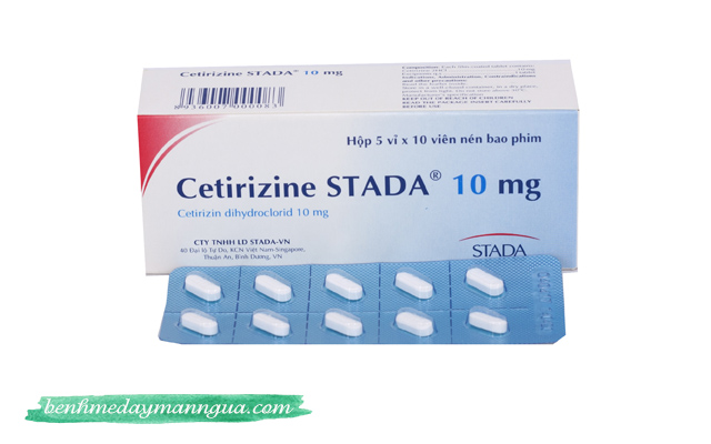 Liều dùng thuốc Cetirizine STADA® 10 mg
