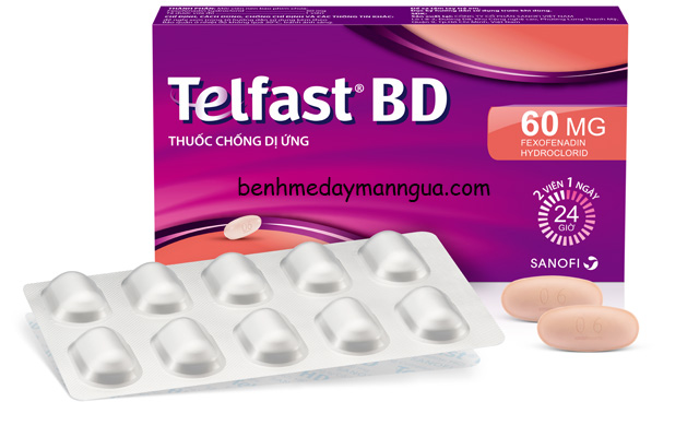 Tác dụng phụ của thuốc dị ứng Telfast BD 60mg