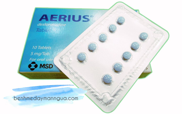 Tác dụng phụ khi dùng thuốc dị ứng Aerius