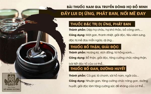 Thành phần chi tiết và công dụng "3 trong 1" của bài thuốc Đỗ Minh Đường