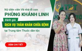 Diễn viên Khánh Linh đánh giá cao về hiệu quả cũng như sự tiện lợi của bài thuốc Tiêu ban Giải độc thang