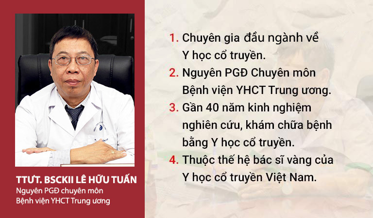 Bác sĩ Lê Hữu Tuấn đánh giá Tiêu Ban Hoàn Bì Thang chữa mề đay